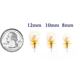 Earrings^Kiel James Patrick Simple & Elegant -12Mm