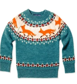 Sweaters^Kiel James Patrick Sly Little Fox Kids Sweater