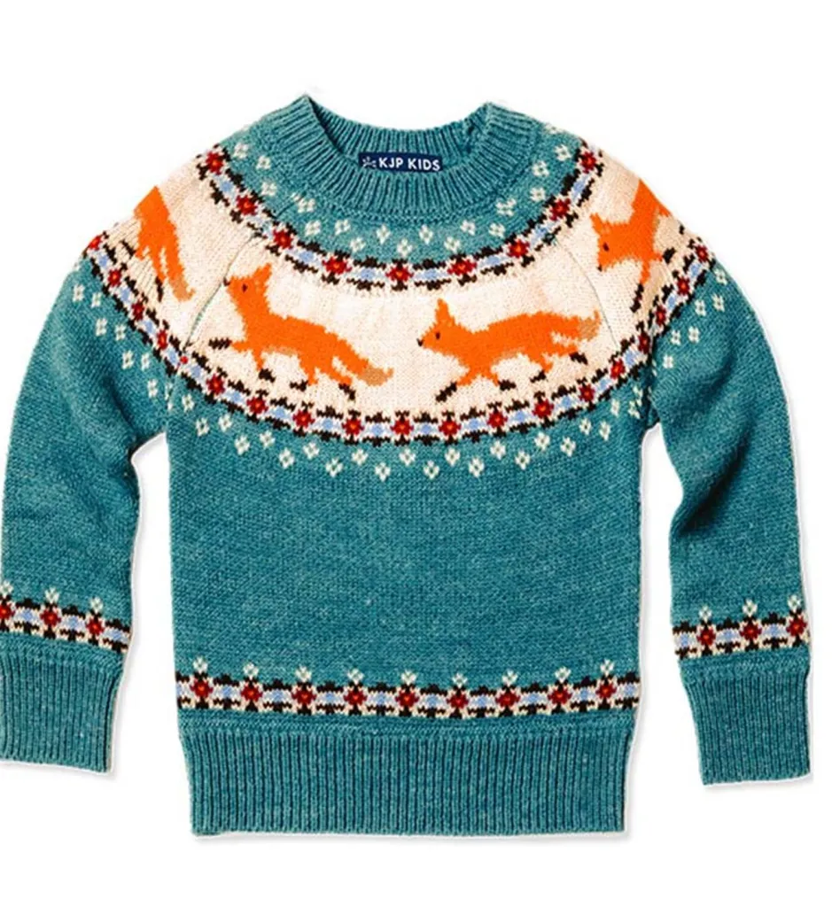 Sweaters^Kiel James Patrick Sly Little Fox Kids Sweater