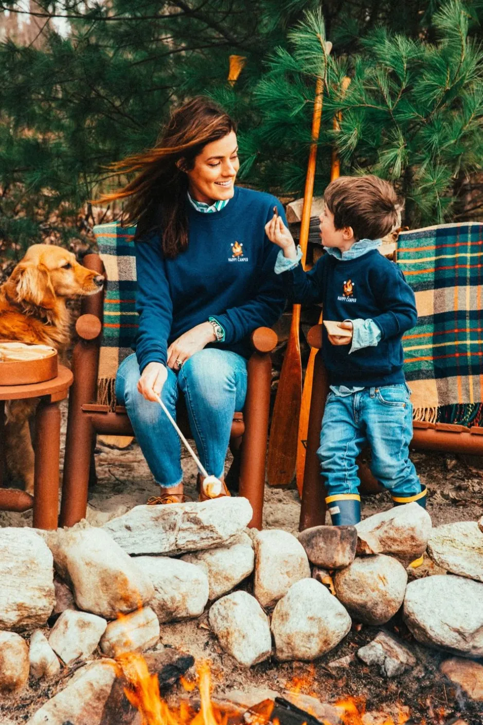 Sweatshirts^Kiel James Patrick S'Mores Happy Camper Kids