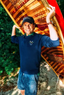 Sweaters^Kiel James Patrick Squam Lake Canoe Monogram Sweater (Men'S)