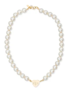 Monogrammed Jewelry^Kiel James Patrick Sweetheart In Pearls Necklace