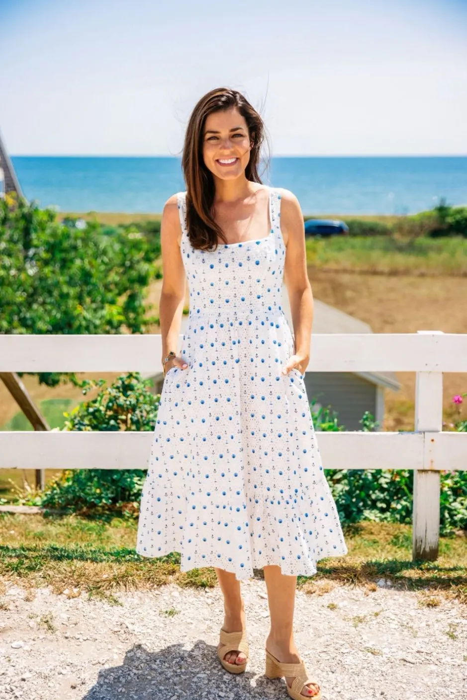 Dresses^Kiel James Patrick The Beachcomber Eyelet Dress