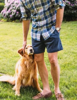 Shorts^Kiel James Patrick The Coastal Cord Short- Blue