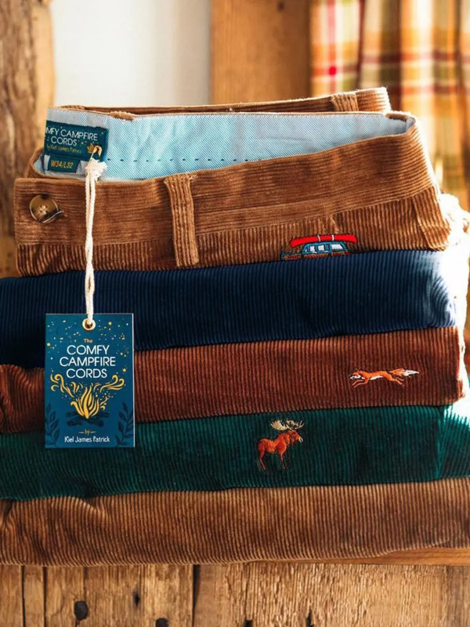 Pants^Kiel James Patrick The Cozy Campfire Cords - Navy