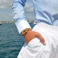 Leather Bracelets^Kiel James Patrick The Fortunate Sailor