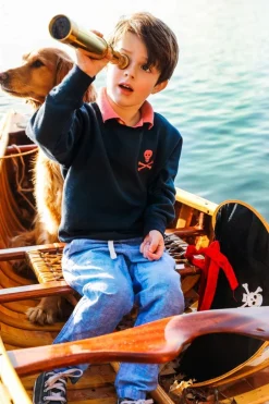 Sweatshirts^Kiel James Patrick The Jolly Roger Kids Sweatshirt