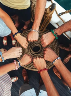 Rope Bracelets^Kiel James Patrick The Mariner Knot