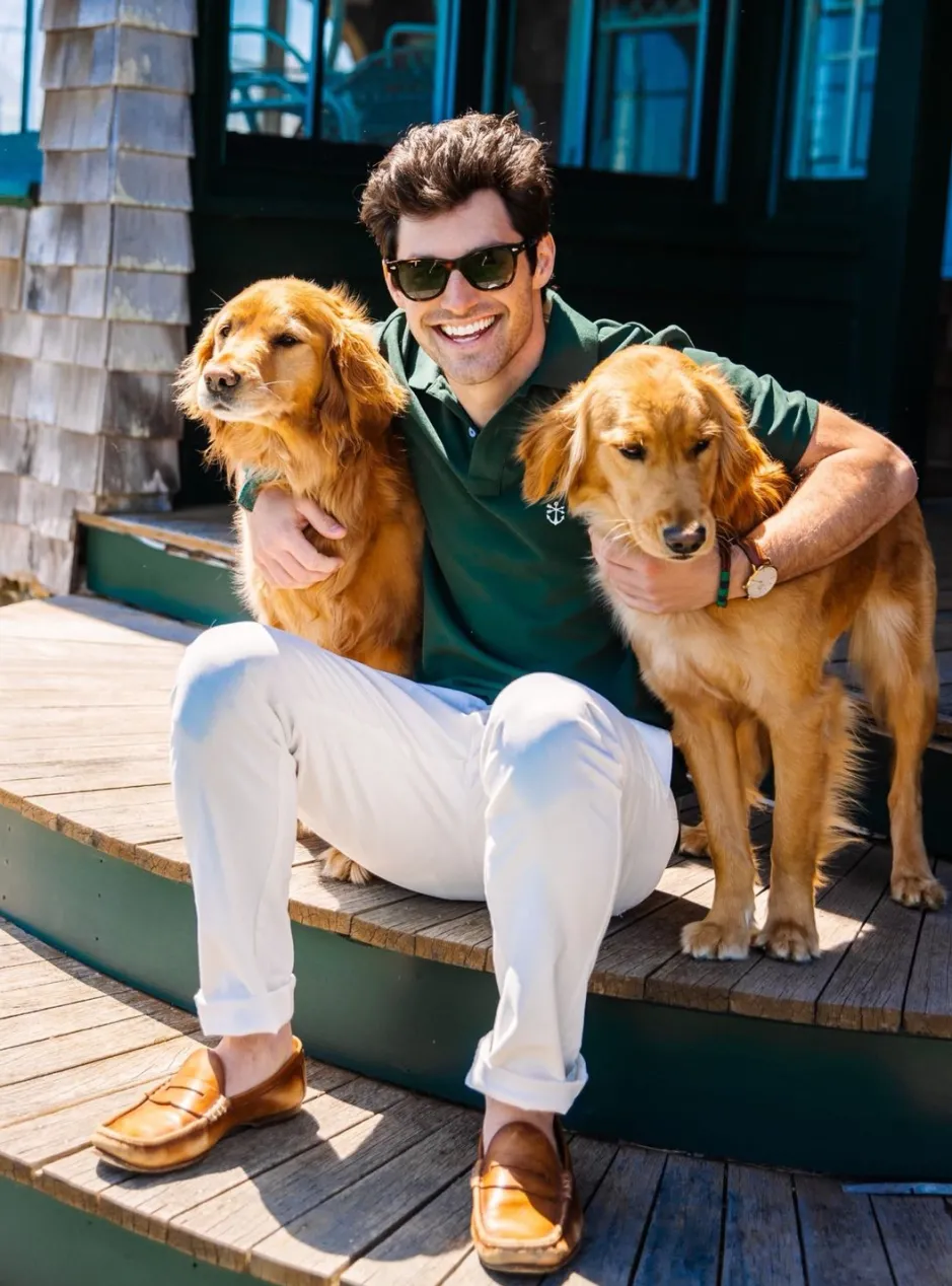 Pants^Kiel James Patrick The New England Chinos - White