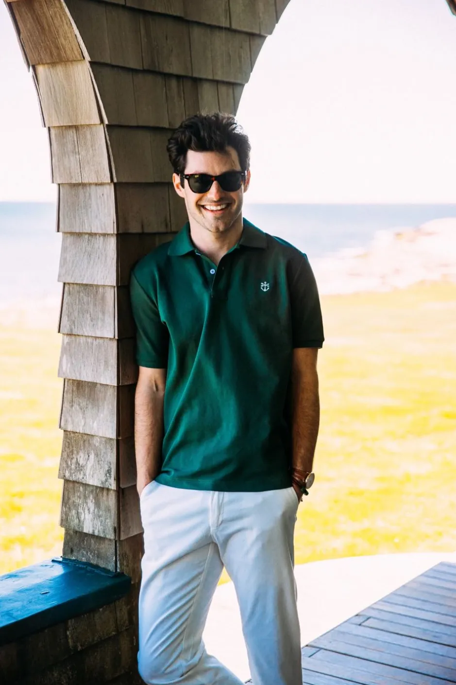 Pants^Kiel James Patrick The New England Chinos - White