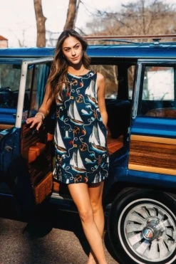 Dresses^Kiel James Patrick The New England Mariner Shift Dress