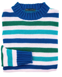 Sweaters^Kiel James Patrick The Ocean Lagoon Striped Sweater