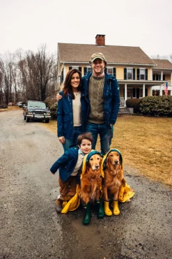 Outerwear^Kiel James Patrick The Old Salt Navy Raincoat- Kids