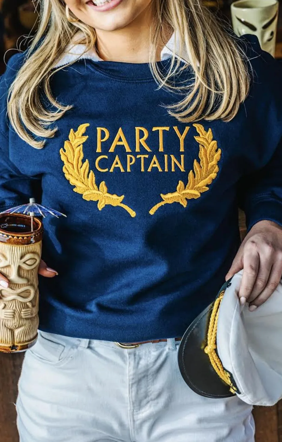 Sweatshirts^Kiel James Patrick The Party Captain Sweatshirt
