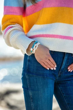 Sweaters^Kiel James Patrick The Sunset Striped Sweater