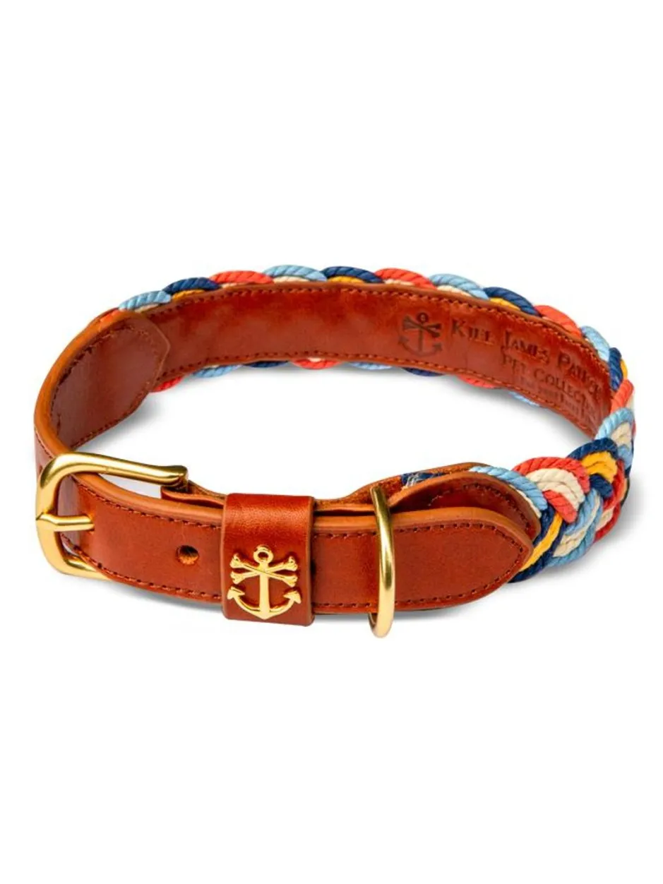 Leashes & Collars^Kiel James Patrick Tristram Calm Waters Dog Collar
